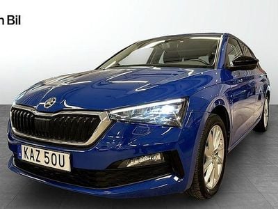 Begagnad Skoda Scala Style 116 HK (85 kW) 2019 Energy blue Halvkombi