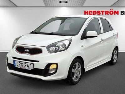 Vit Begagnad 2015 Kia Picanto Halvkombi | 79 000 kr (Lite dyr)