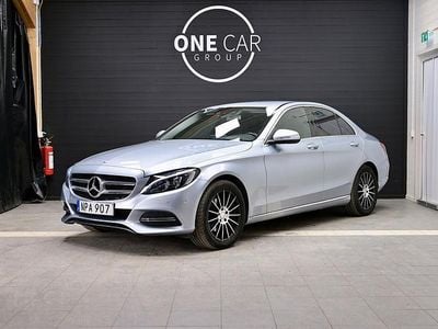 Begagnad Mercedes C220 Avantgarde 170 HK (125 kW) 2014 Silver Sedan
