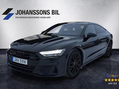 Svart Begagnad 2021 Audi A7 S-Line Sedan | 519 900 kr