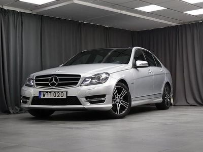 Silver Begagnad 2013 Mercedes C180 Avantgarde Edition Sedan | 119 000 kr (Marknadspris)