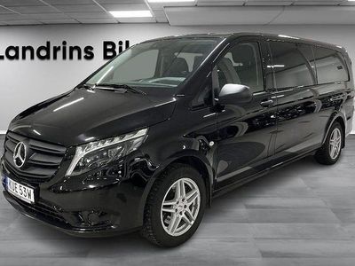 Obsidiansvart metallic Begagnad 2024 Mercedes Vito Van | 624 875 kr