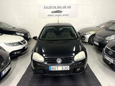 Svart Begagnad 2008 VW Golf VI Trendline Halvkombi | 39 900 kr (Marknadspris)