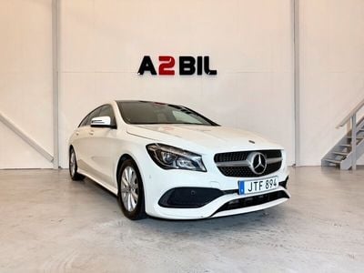 Vit Begagnad 2017 Mercedes CLA200 Shooting Brake AMG Kombi | 214 900 kr (Dyr)