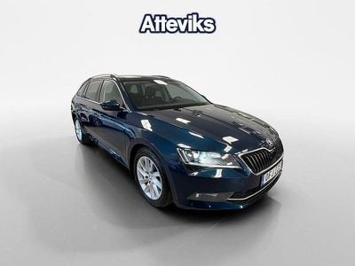 Begagnad Skoda Superb 190 HK (139 kW) 2016 Blå Kombi