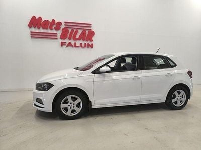 Begagnad VW Polo 95 HK (69 kW) 2019 Vit Halvkombi