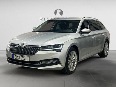 Begagnad Skoda Superb Business Line 218 HK (160 kW) 2021 Silver Kombi