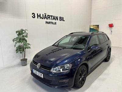 Begagnad VW Golf VII Sport 110 HK (80 kW) 2016 Blå Kombi