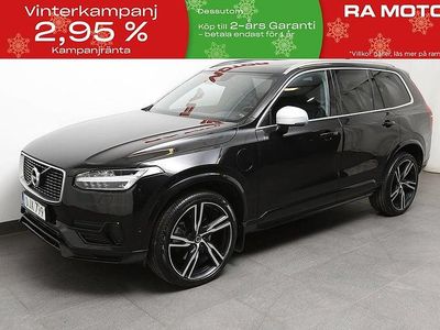 Svart Begagnad 2016 Volvo XC90 R-Design SUV | 399 800 kr (Marknadspris)