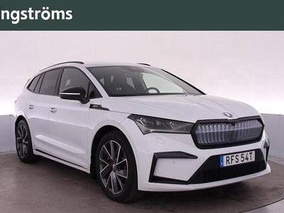 Moon white metallic Begagnad 2022 Skoda Enyaq iV SUV | 289 000 kr (Marknadspris)
