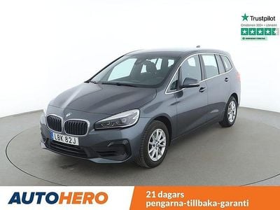 Grå Begagnad 2019 BMW 218 Gran Tourer Advantage Minibuss | 163 000 kr (Dyr)
