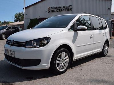 Begagnad VW Touran 150 HK (110 kW) 2014 Vit Minibuss