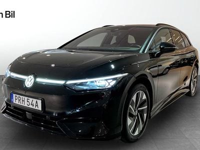 Svart Begagnad 2024 VW ID.7 Pro Performance Kombi | 524 900 kr (Marknadspris)