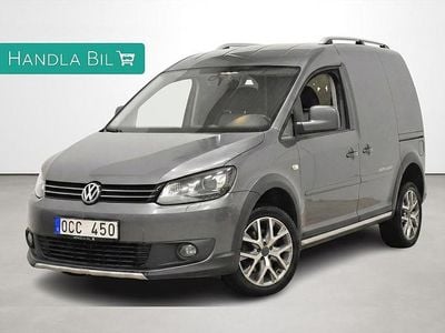 Grå Begagnad 2014 VW Caddy Minibuss | 109 900 kr (Dyr)