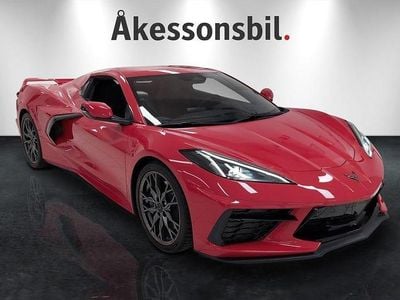 Röd Begagnad 2024 Chevrolet Corvette Stingray Cab | 1 329 000 kr (Marknadspris)