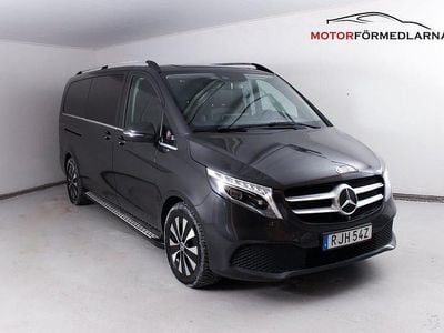 Grå Begagnad 2021 Mercedes V250 Avantgarde Minibuss | 509 000 kr (Bra pris)