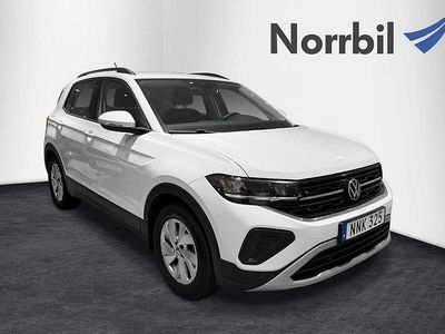 Vit Begagnad 2024 VW T-Cross Life SUV | 214 900 kr (Marknadspris)