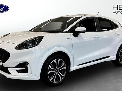 Frozen white Begagnad 2022 Ford Puma ST-Line SUV | 209 000 kr (Marknadspris)