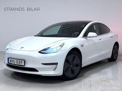 Vit Begagnad 2019 Tesla Model 3 Standard Range Plus Sedan | 189 000 kr (Marknadspris)
