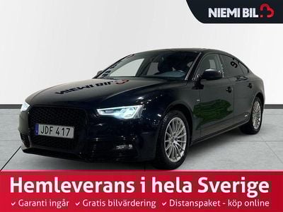 Svart Begagnad 2015 Audi A5 Sportback Sport Halvkombi | 169 900 kr (Marknadspris)