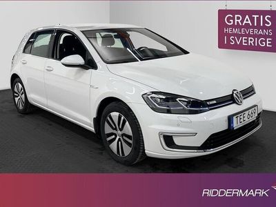 begagnad VW e-Golf 35.8 kWh Navigation Psensore CarPlay 2018, Halvkombi