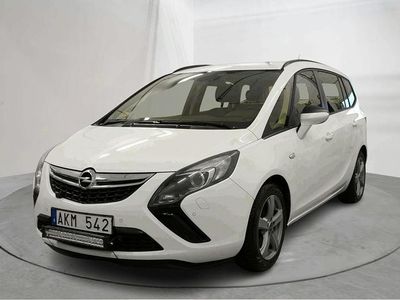 Vit Begagnad 2014 Opel Zafira Tourer Family Minibuss | 60 000 kr (Marknadspris)