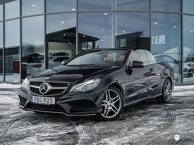 Svart Begagnad 2015 Mercedes E320 AMG Cab | 329 900 kr