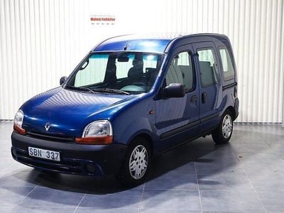 Begagnad Renault Kangoo 75 HK (55 kW) 2001 Mörkblå Minibuss