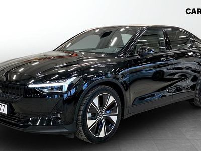 Begagnad Polestar 2 Long Range Dual motor 219 kW (299 HK) 2022 Svart Halvkombi