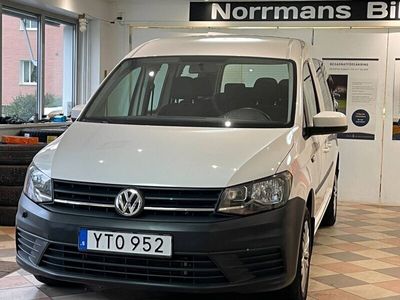 begagnad VW Caddy Maxi Life 2.0 TDI Aut/7sits/Drag/MVärm/102hk