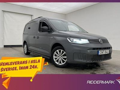 Grå Begagnad 2021 VW Caddy Maxi Minibuss | 289 800 kr (Dyr)