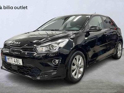Svart Begagnad 2022 Kia Rio Halvkombi | 164 900 kr