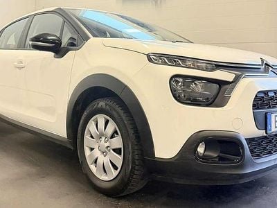 Vit Begagnad 2021 Citroën C3 PureTech Halvkombi | 99 900 kr (Bra pris)