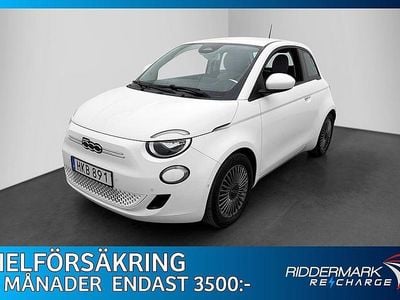 Vit Begagnad 2021 Fiat 500e Halvkombi | 159 900 kr