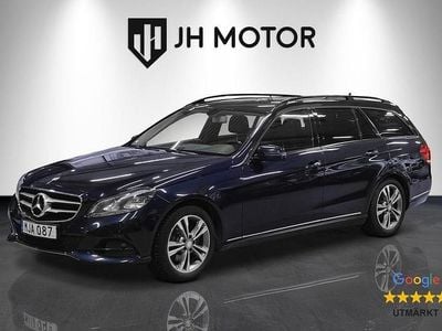 Mörkblå Begagnad 2015 Mercedes E220 Avantgarde Kombi | 179 900 kr (Marknadspris)