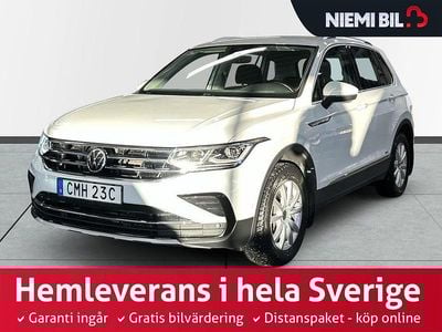 Vit Begagnad 2021 VW Tiguan Elegance SUV | 344 900 kr (Marknadspris)