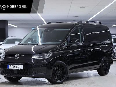 Svart Begagnad 2021 VW Caddy Maxi Minibuss | 269 900 kr (Dyr)