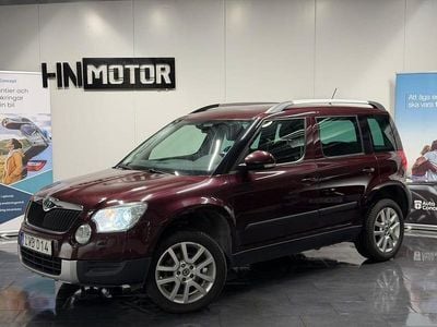 Begagnad Skoda Yeti Experience 140 HK (102 kW) 2012 Mörkröd SUV