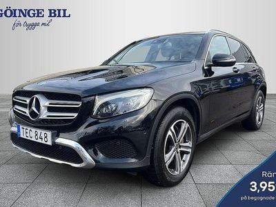Begagnad Mercedes GLC220 170 HK (125 kW) 2018 Svart SUV