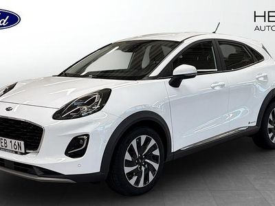 Vit (white) Begagnad 2022 Ford Puma ST-Line SUV | 209 000 kr (Marknadspris)