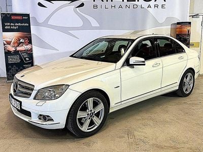 Vit Begagnad 2008 Mercedes C180 Avantgarde Sedan | 69 901 kr (Marknadspris)