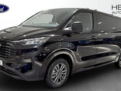 Svart Ny 2025 Ford Transit Custom Trend Van | 658 200 kr