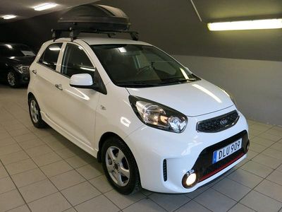 Begagnad Kia Picanto 67 HK (49 kW) 2015 Vit Halvkombi