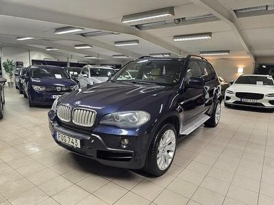 Blå Begagnad 2007 BMW X5 Sport Line SUV | 104 900 kr (Marknadspris)
