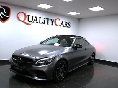 begagnad Mercedes C300 Coupé AMG /Backkamera/ Sv-såld/ Dragkrok