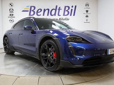 Blå Begagnad 2022 Porsche Taycan Cross Turismo Kombi | 819 500 kr (Bra pris)