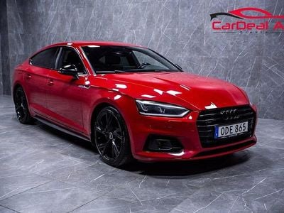 Begagnad Audi A5 Sportback Proline 190 HK (139 kW) 2018 Röd Halvkombi