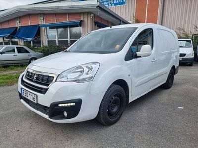 begagnad Peugeot Partner Van Utökad Last 1.6 BlueHDi EGS Euro 6 2018, Transportbil