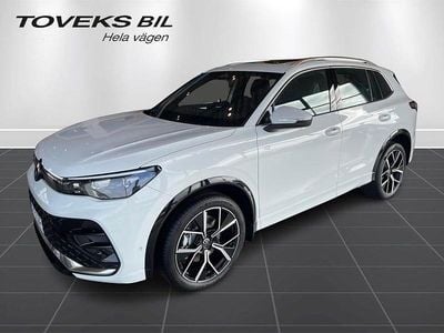 Pure white Ny 2025 VW Tiguan R-line SUV | 559 900 kr (Lite dyr)