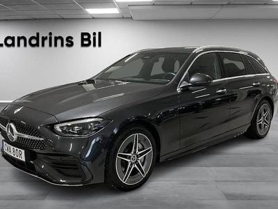 Grafitgrå metallic Begagnad 2025 Mercedes C300 AMG Line Premium Kombi | 559 900 kr